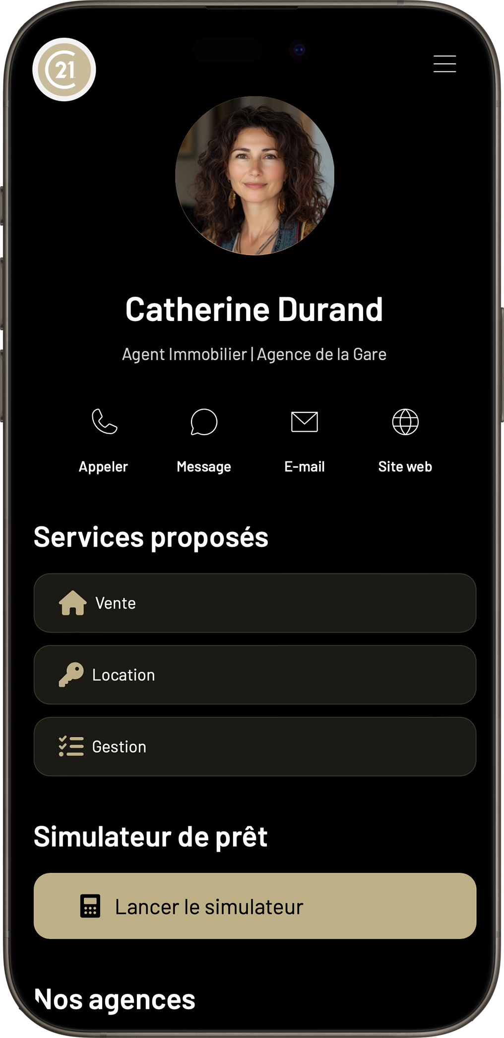 Agence Immobilière Century 21
